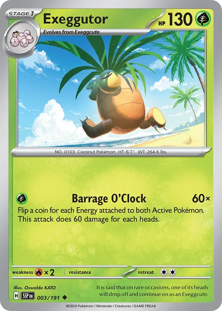 003/191 from Surging Sparks Card List Uncommon Pokemon Card