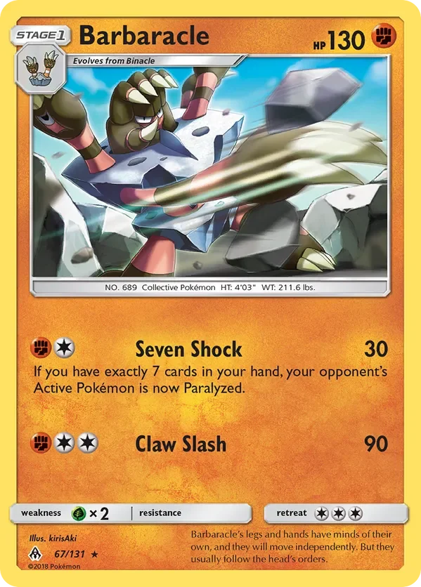 67/131 from Forbidden Light Rare Pokemon Card