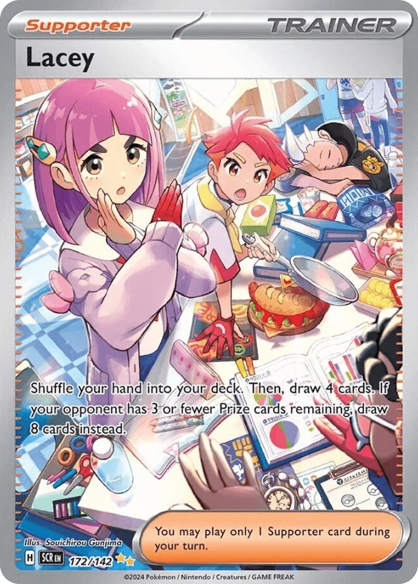 172/142 from Stellar Crown Card List Special Illustration Rare Pokemon Card