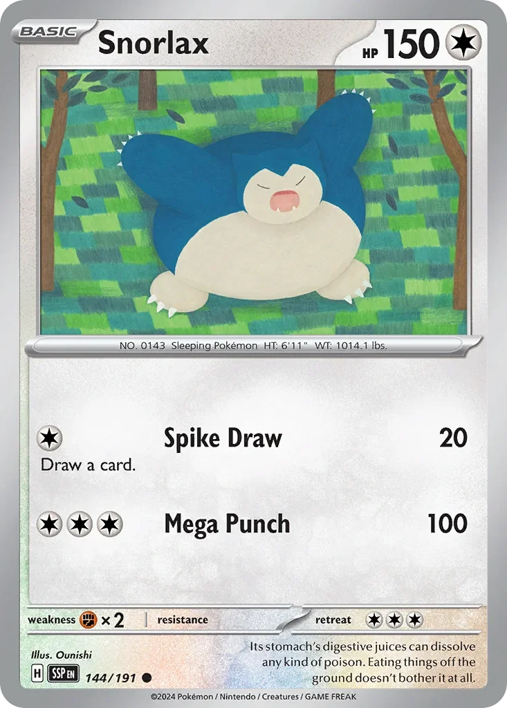 144/191 from Surging Sparks Card List Common Pokemon Card