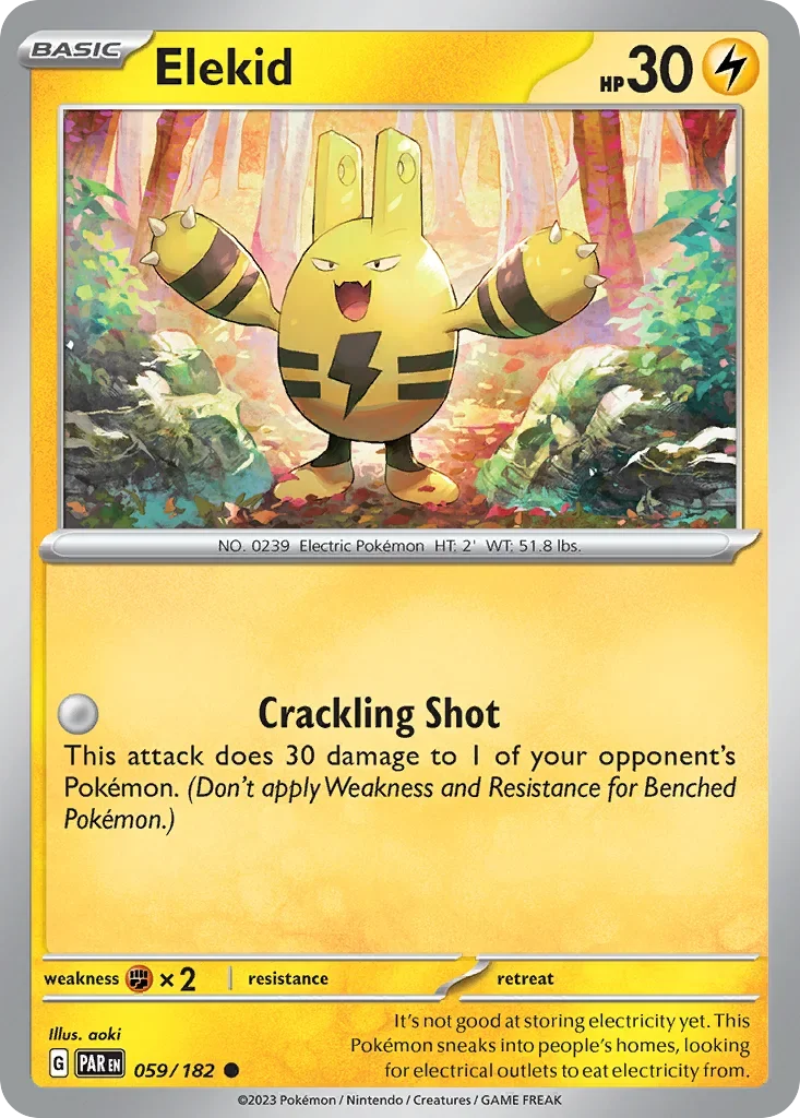 059/182 from Paradox Rift Common Pokemon Card