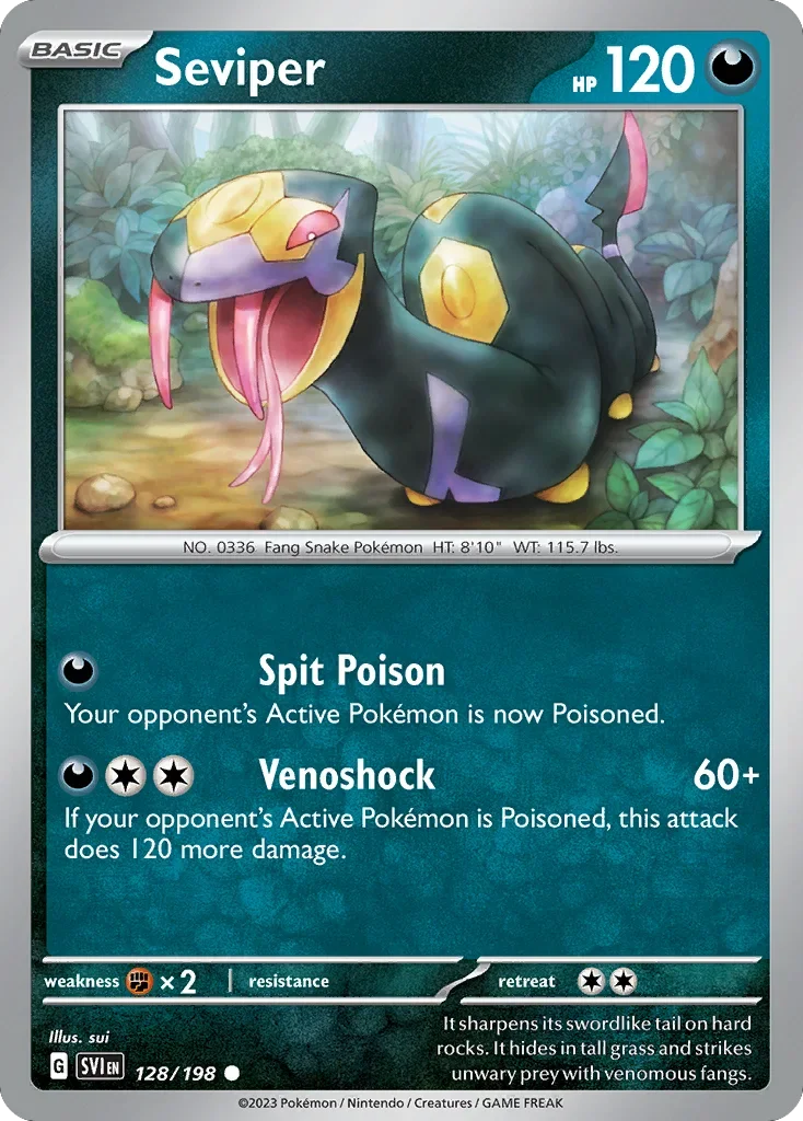 128/198 from Scarlet & Violet Common Pokemon Card