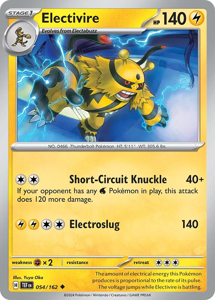 054/162 from Temporal Forces Card List Uncommon Pokemon Card