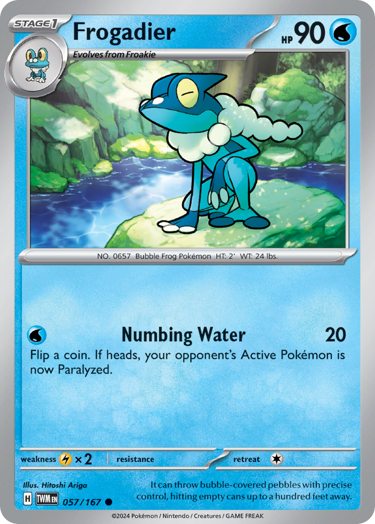 057/167 from Twilight Masquerade Card List Common Pokemon Card