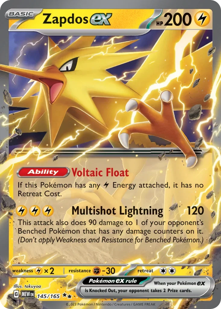 145/165 from 151 Double Rare Pokemon Card