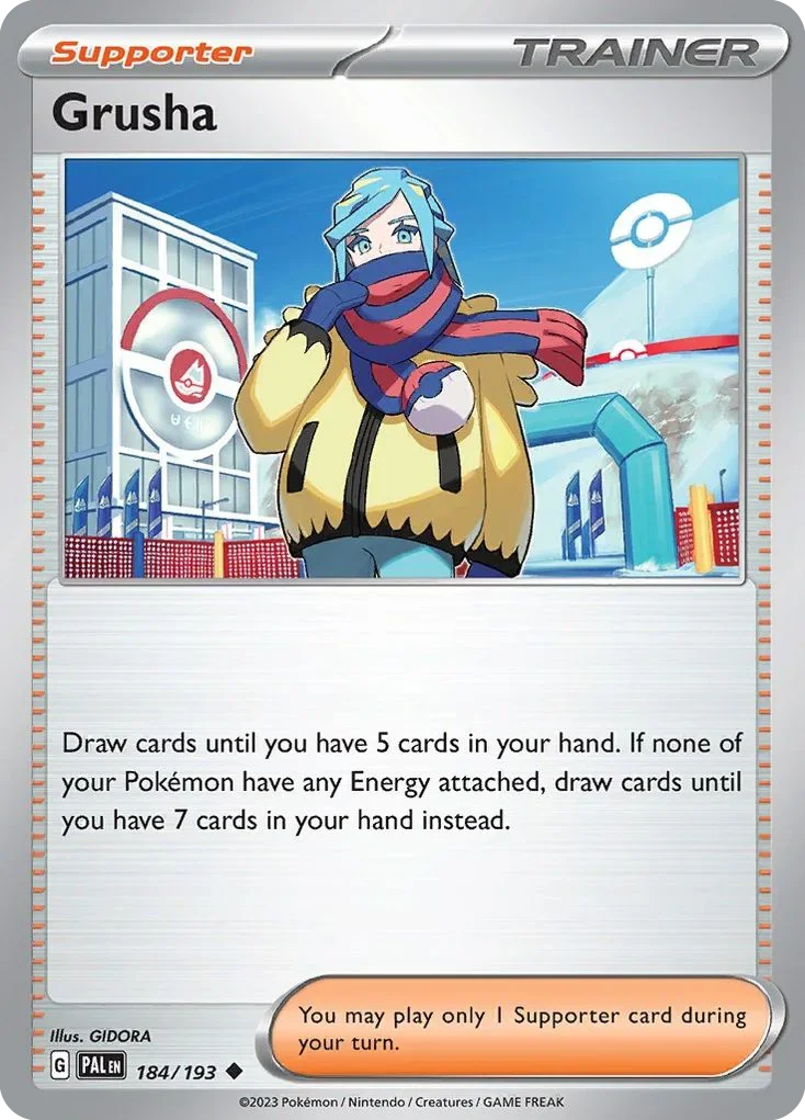 184/193 from Paldea Evolved Uncommon Pokemon Card