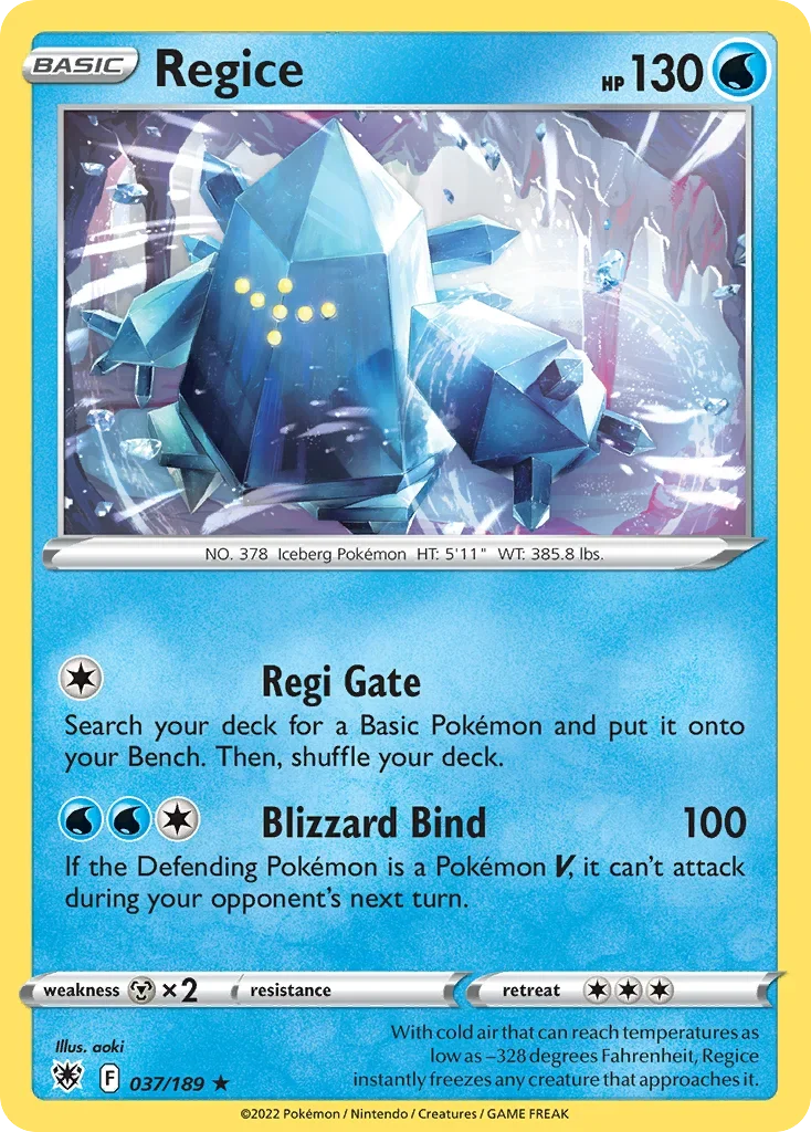 037/189 from Astral Radiance Rare Pokemon Card