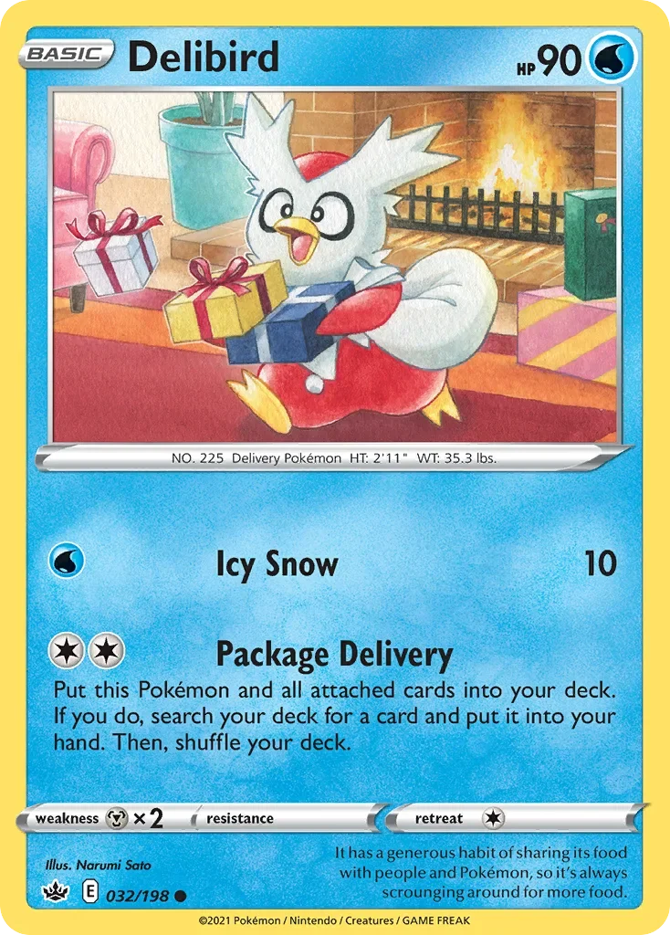 032/198 from Chilling Reign Common Pokemon Card