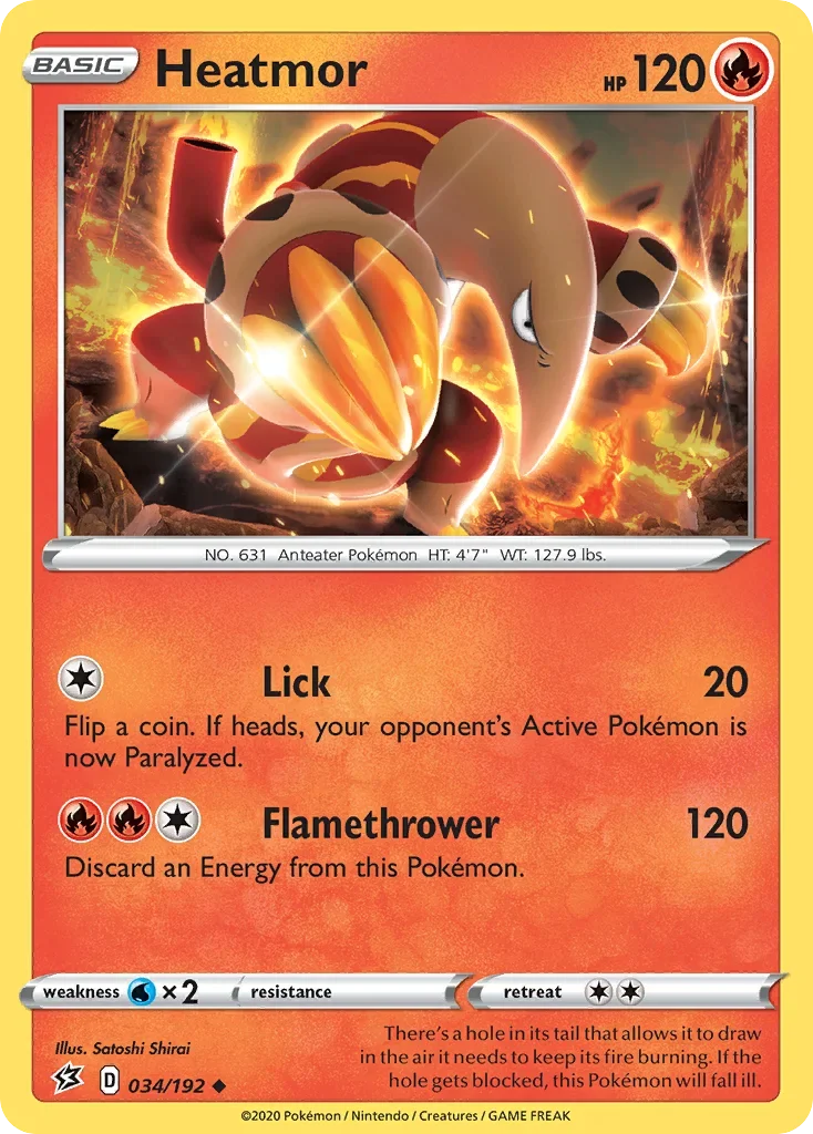 034/192 from Rebel Clash Uncommon Pokemon Card