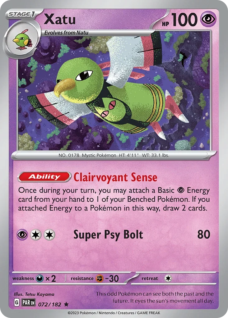 072/182 from Paradox Rift Rare Pokemon Card