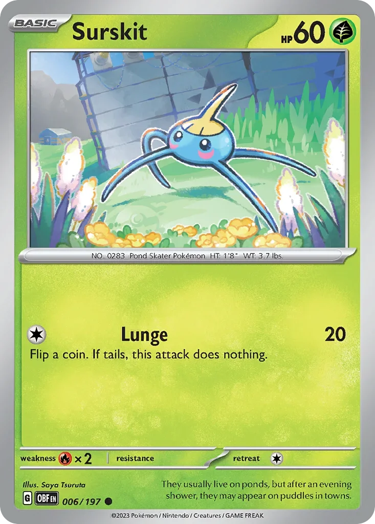 006/197 from Obsidian Flames Common Pokemon Card