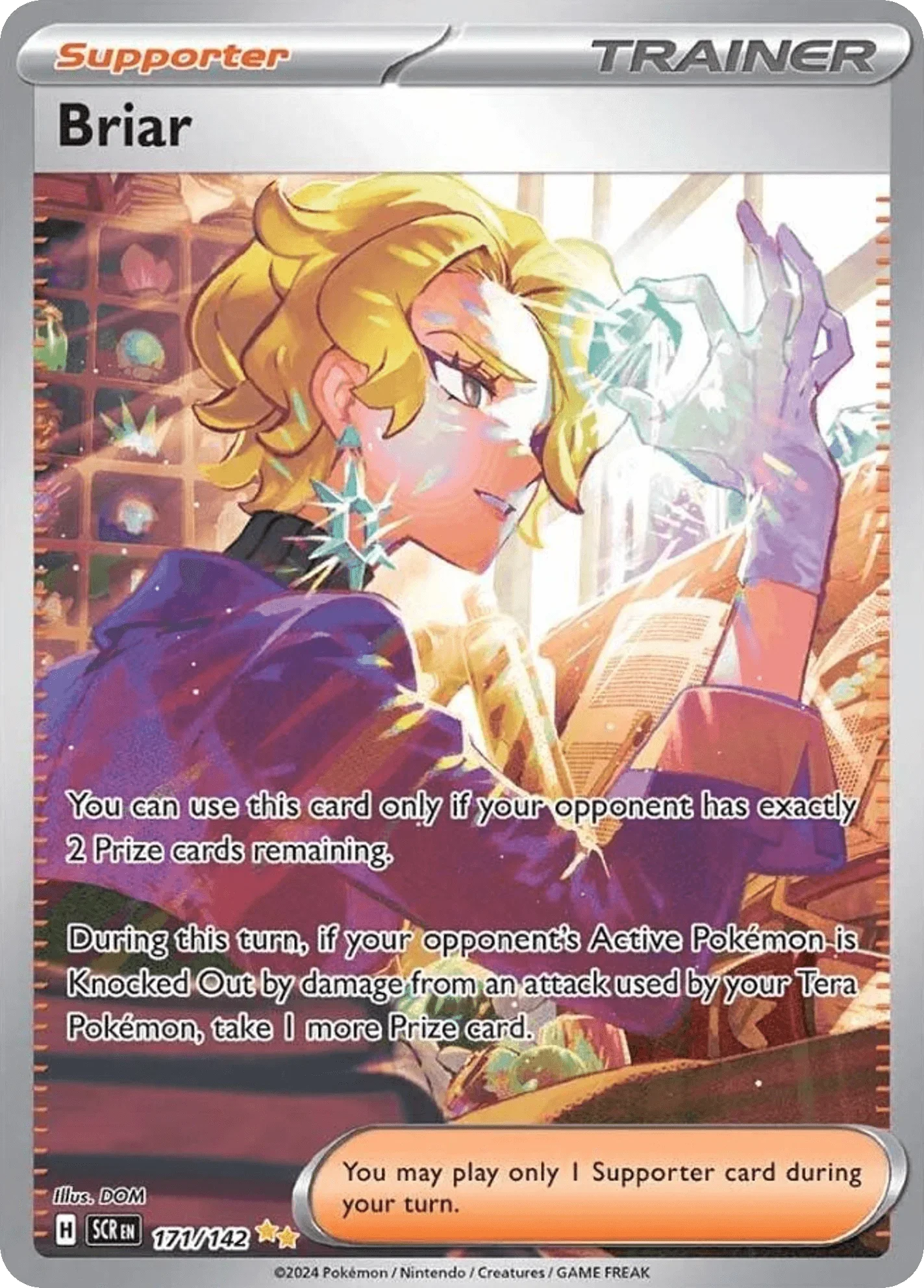 171/142 from Stellar Crown Card List Special Illustration Rare Pokemon Card