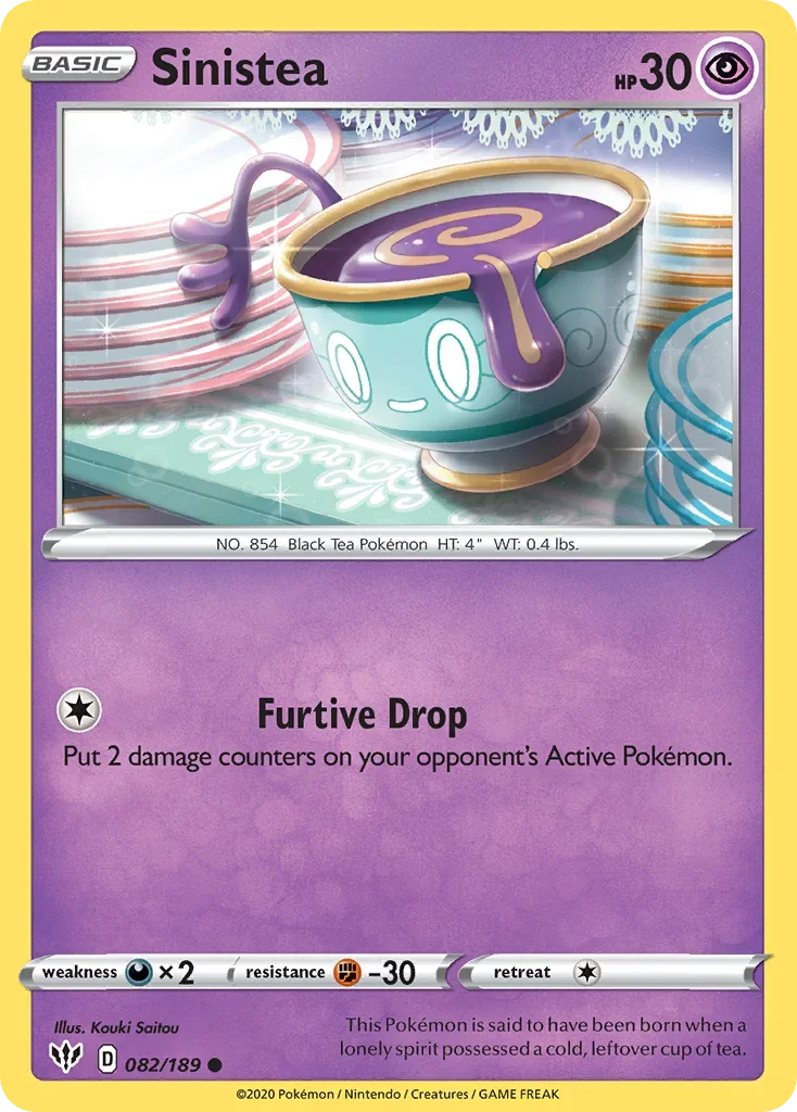 082/189 from Darkness Ablaze Common Pokemon Card