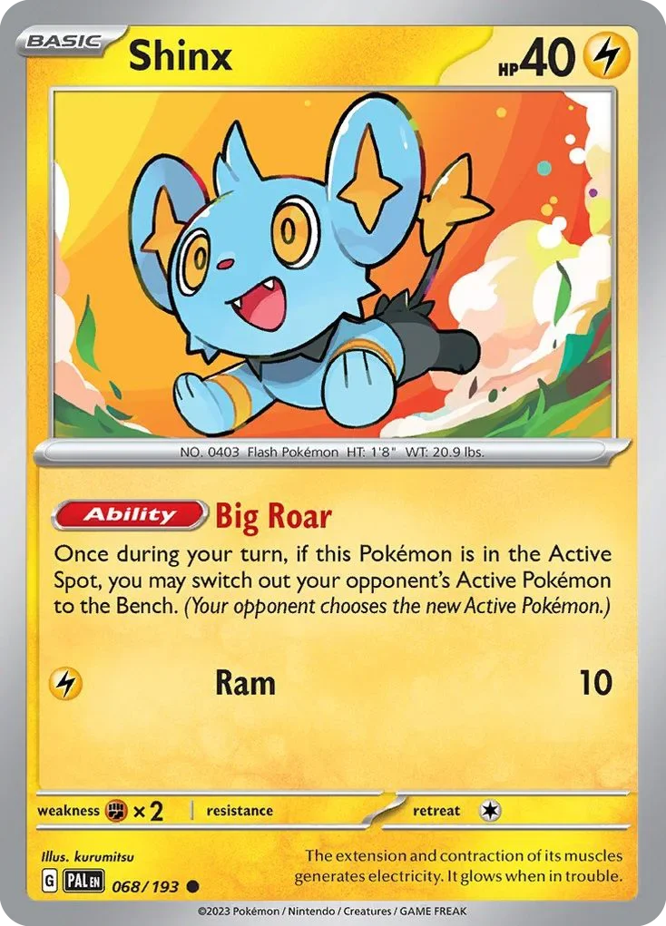 068/193 from Paldea Evolved Common Pokemon Card