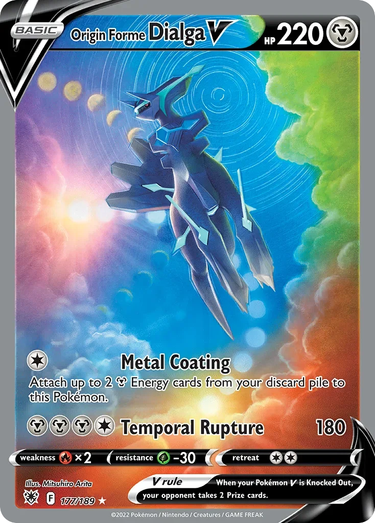 177/189 from Astral Radiance Alternate Art Pokemon Card
