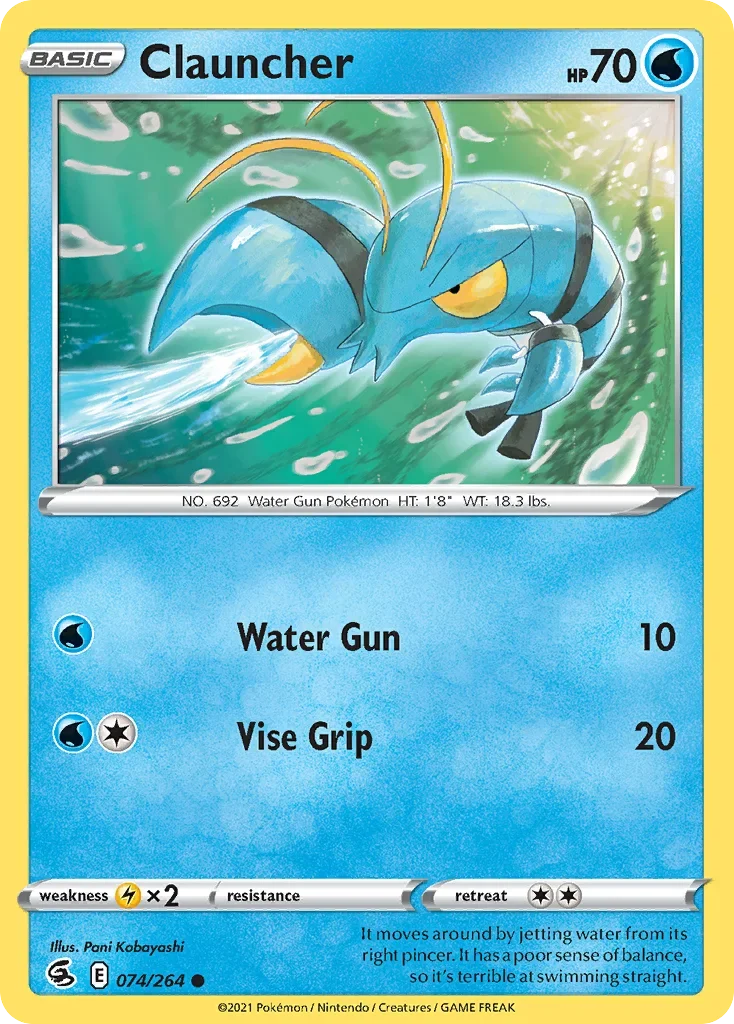 074/264 from Fusion Strike Common Pokemon Card
