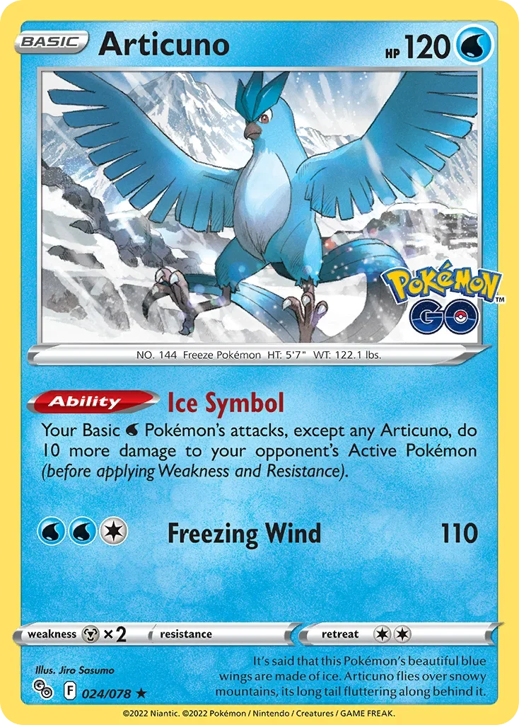 024/078 from Pokemon GO Holo Rare Pokemon Card