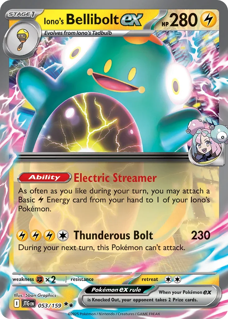 053/159 from Journey Together Double Rare Pokemon Card