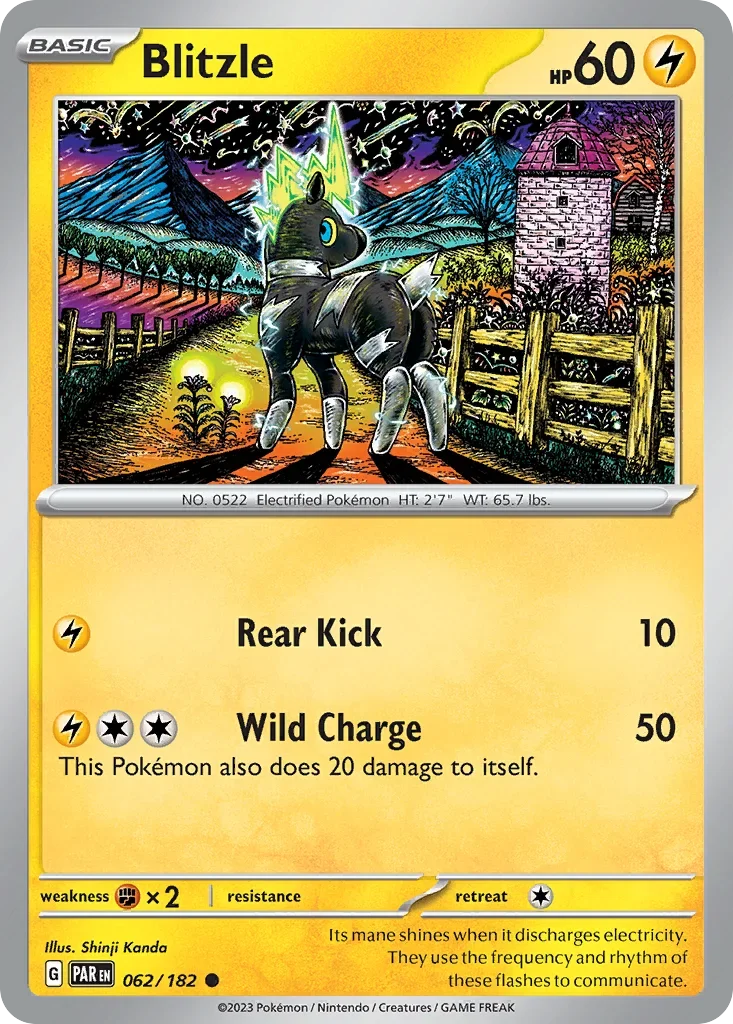 062/182 from Paradox Rift Common Pokemon Card
