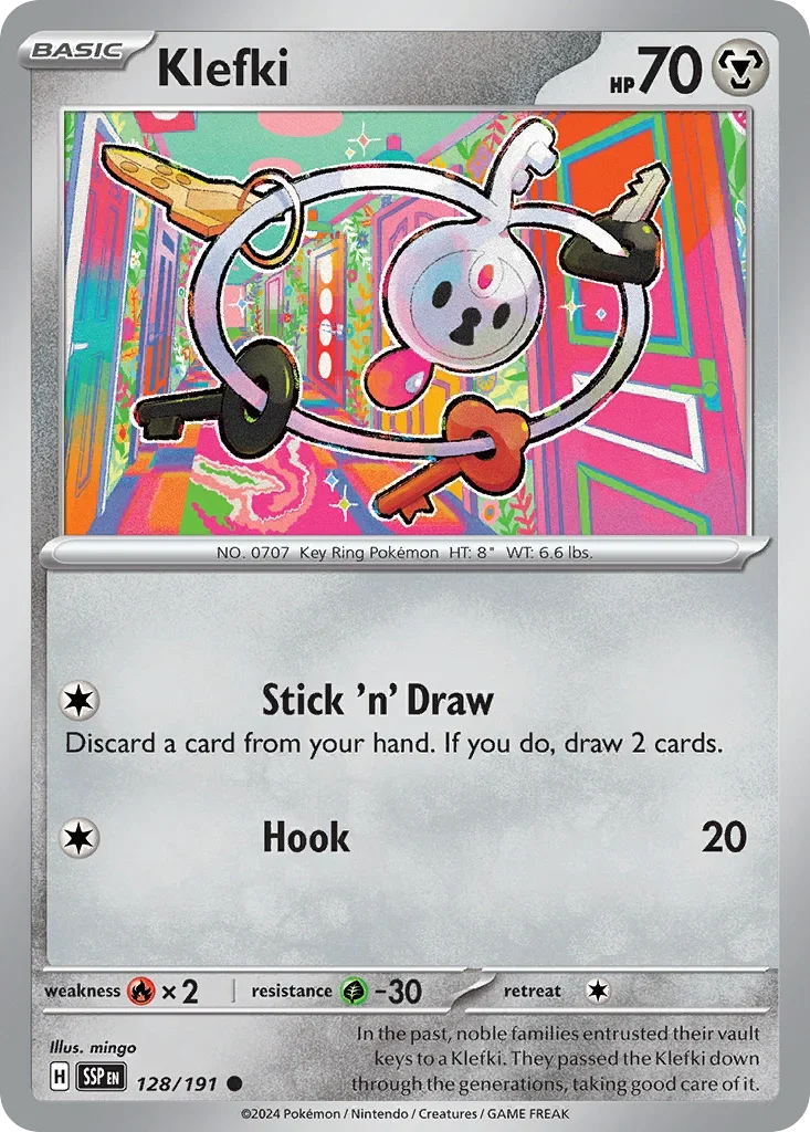 128/191 from Surging Sparks Card List Common Pokemon Card