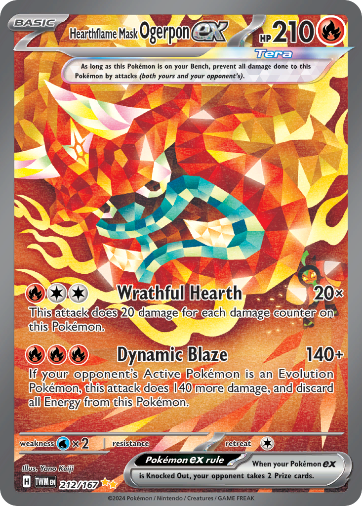 212/167 from Twilight Masquerade Special Illustration Rare Pokemon Card
