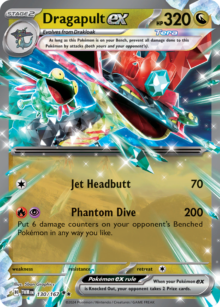 130/167 from Twilight Masquerade Double Rare Pokemon Card