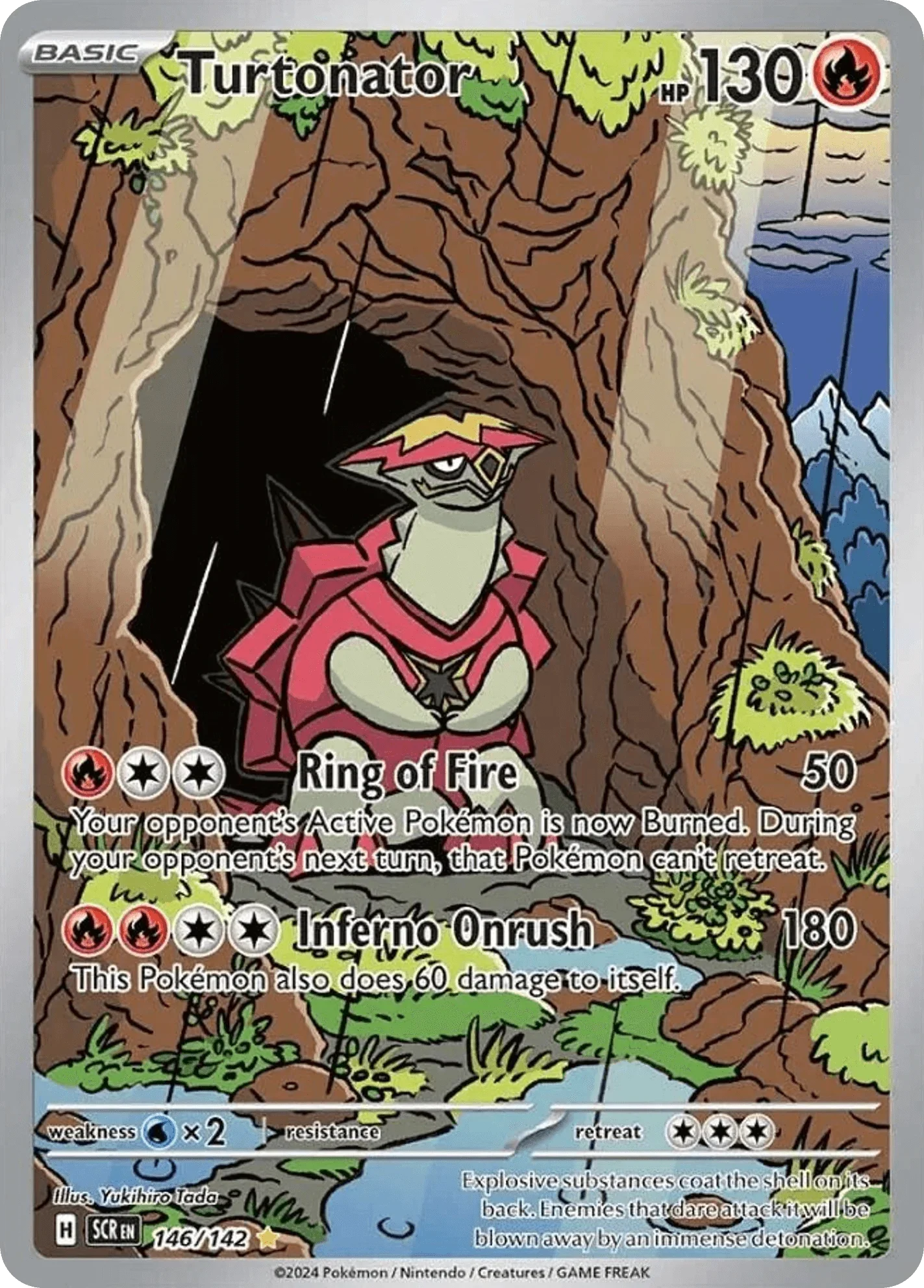 146/142 from Stellar Crown Card List Illustration Rare Pokemon Card