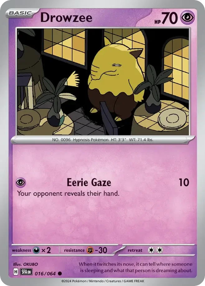 016/064 from Shrouded Fable Card List Common Pokemon Card