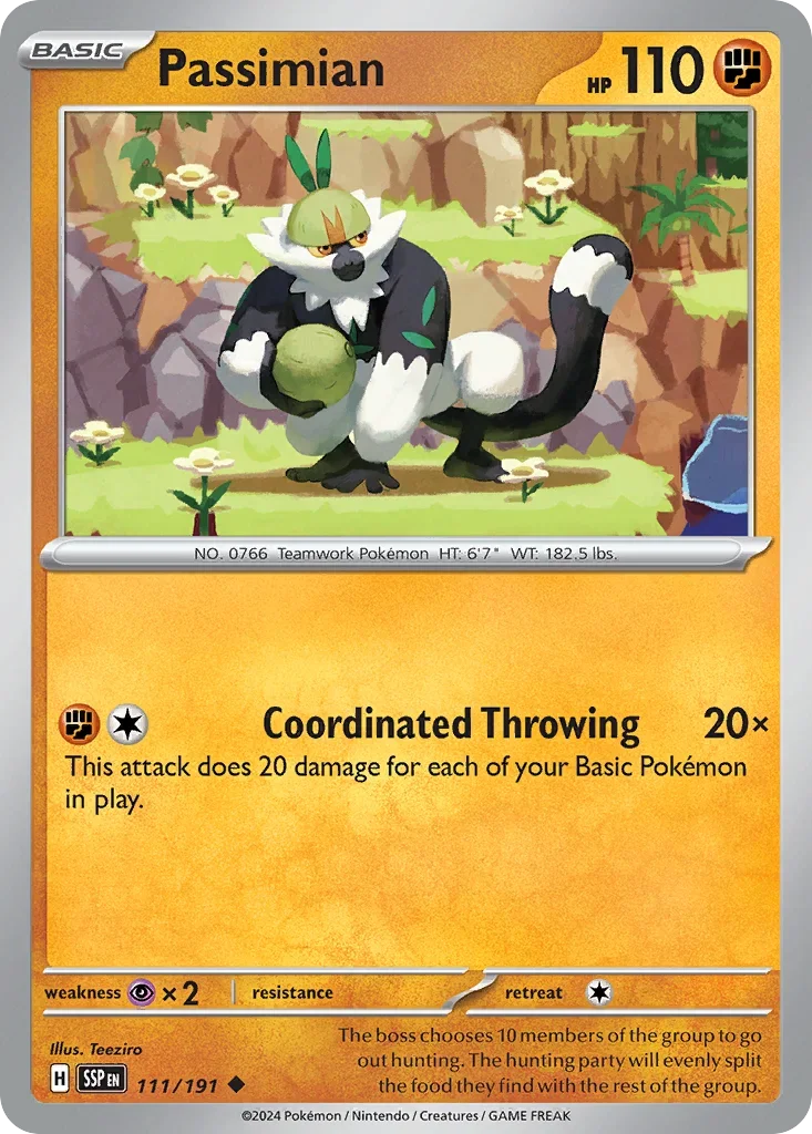 111/191 from Surging Sparks Card List Uncommon Pokemon Card