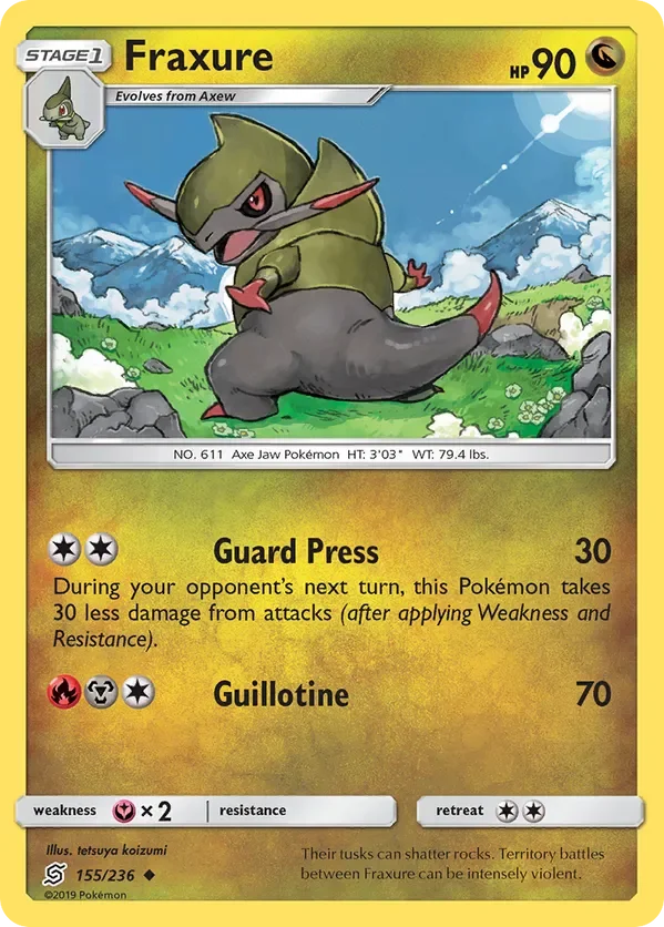 155/236 from Unified Minds Uncommon Pokemon Card
