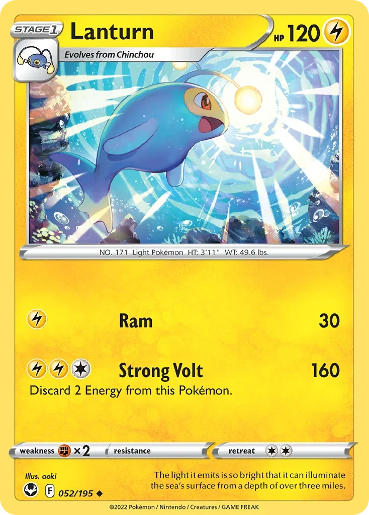 052/195 from Silver Tempest Uncommon Pokemon Card