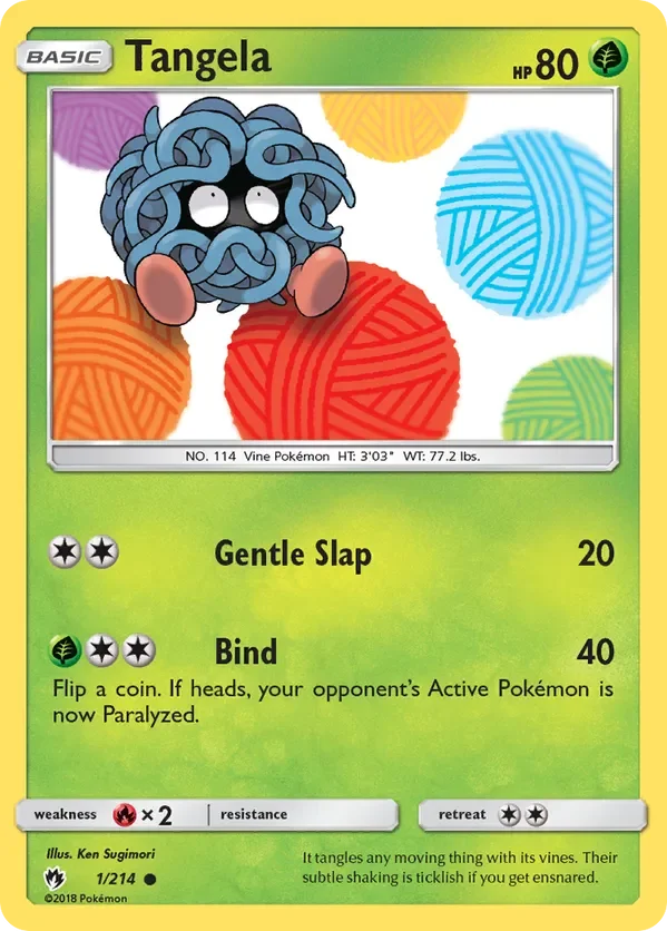 1/214 from Lost Thunder Common Pokemon Card
