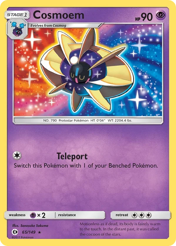 65/149 from Sun & Moon Base Rare Pokemon Card