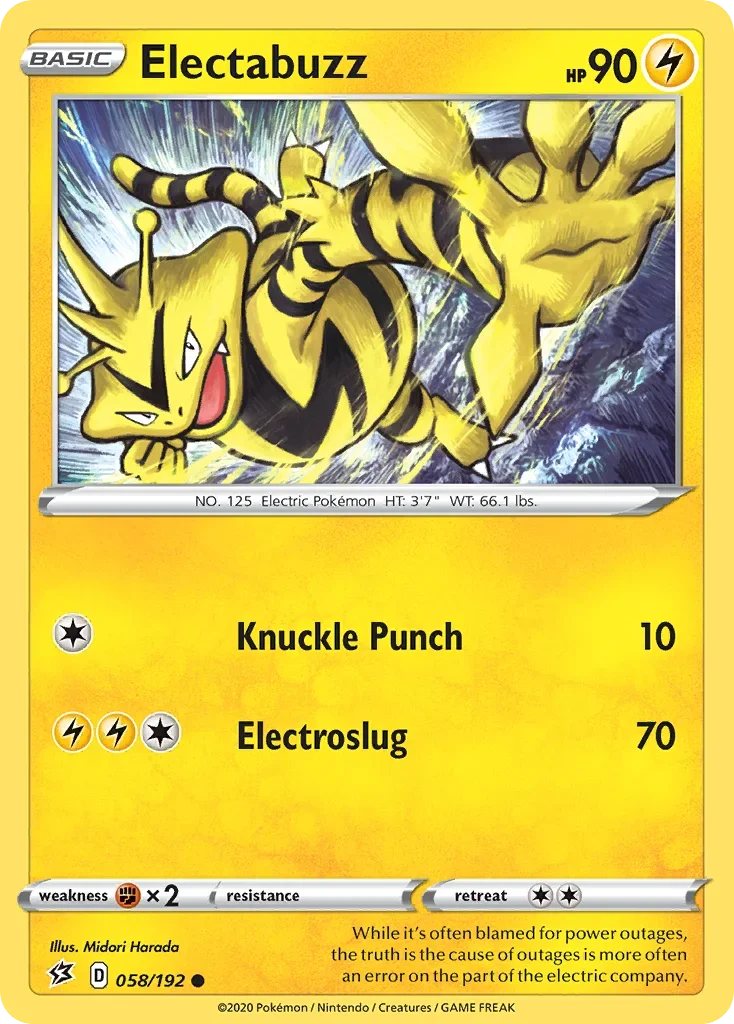 058/192 from Rebel Clash Common Pokemon Card