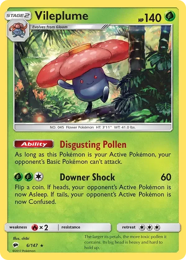 6/147 from Burning Shadows Holo Rare Pokemon Card