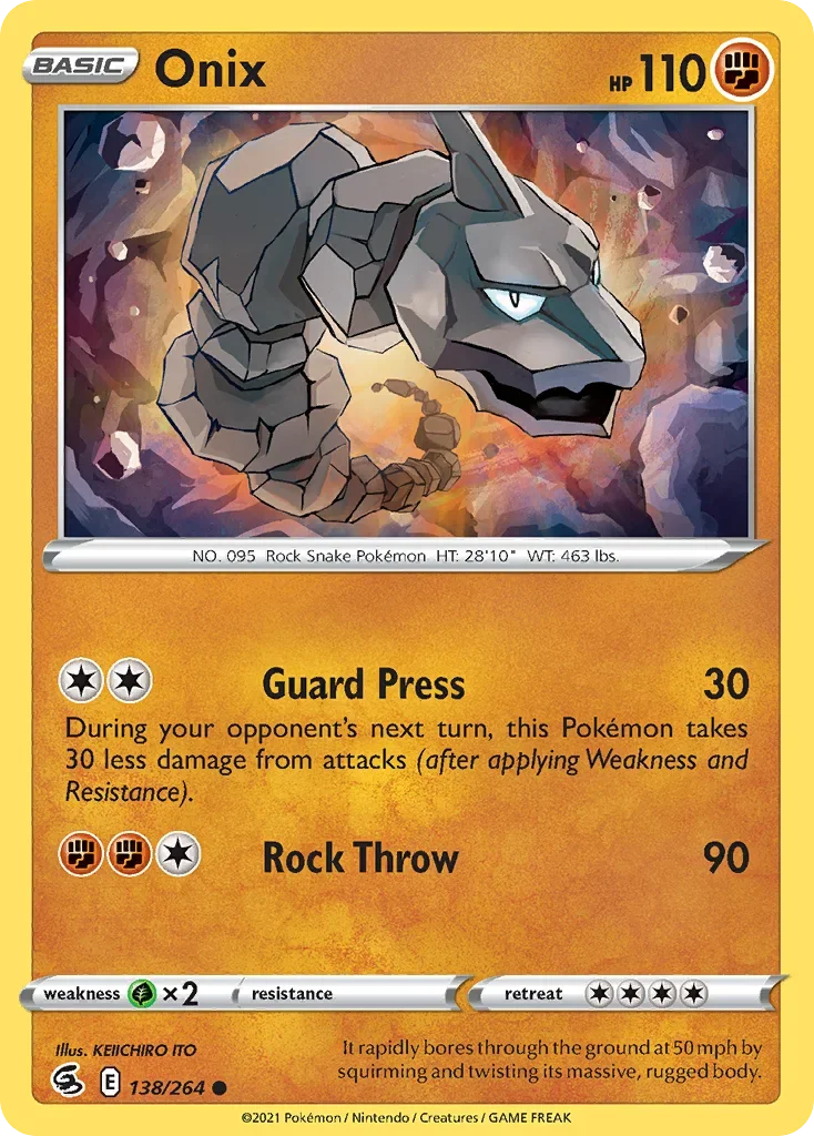 138/264 from Fusion Strike Common Pokemon Card
