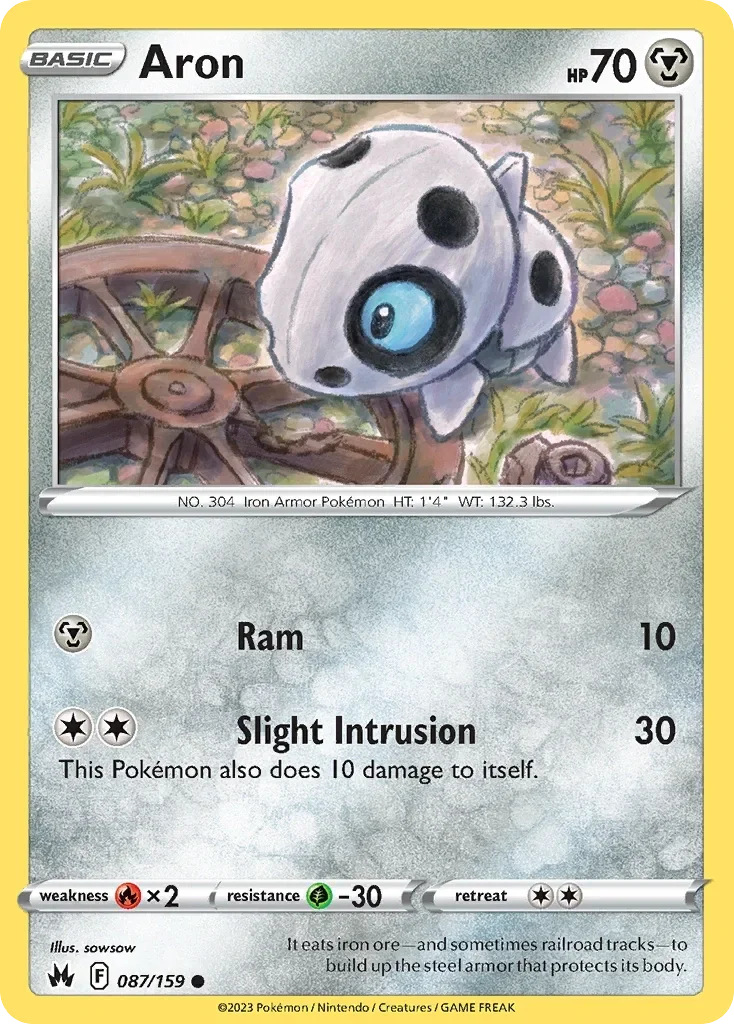 087/159 from Crown Zenith Common Pokemon Card