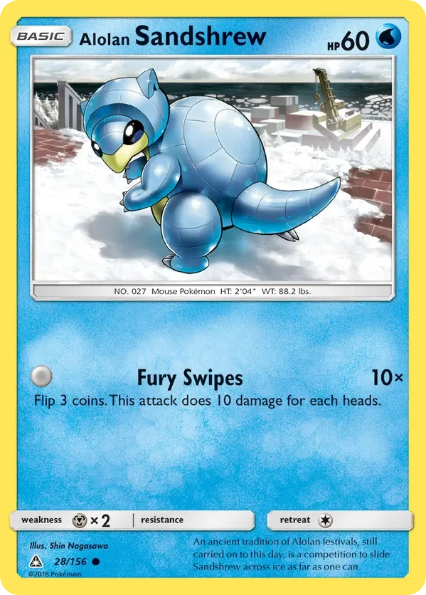 28/156 from Ultra Prism Common Pokemon Card