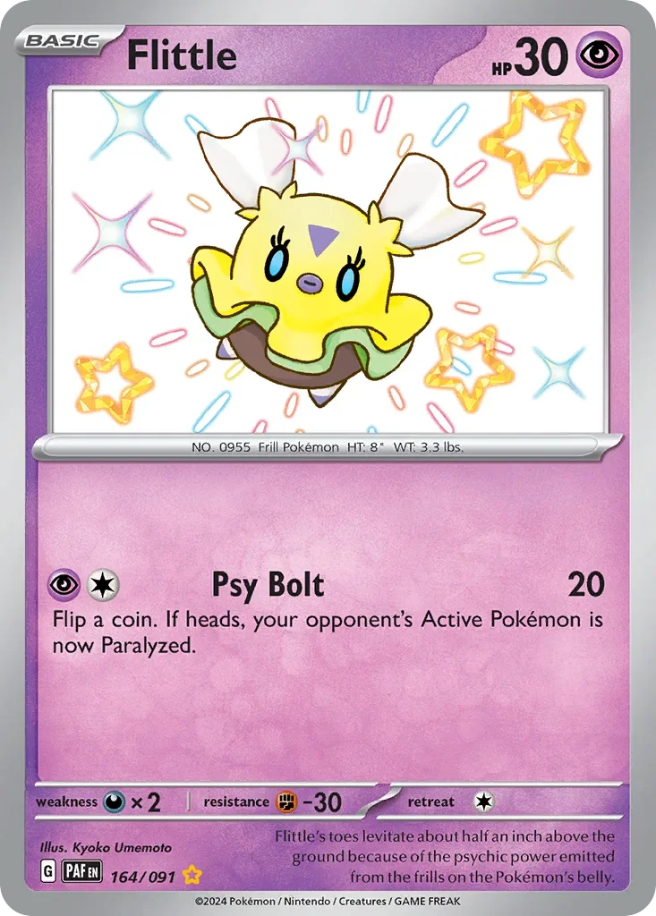 164/091 from Paldean Fates Shiny Rare Pokemon Card