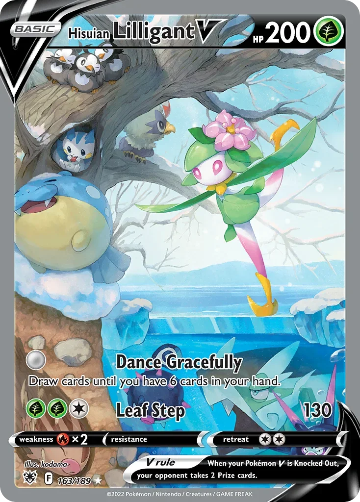 163/189 from Astral Radiance Alternate Art Pokemon Card