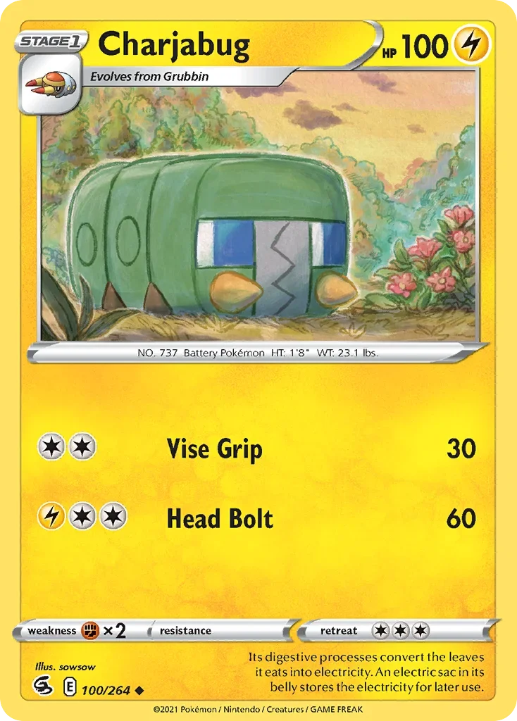 100/264 from Fusion Strike Uncommon Pokemon Card