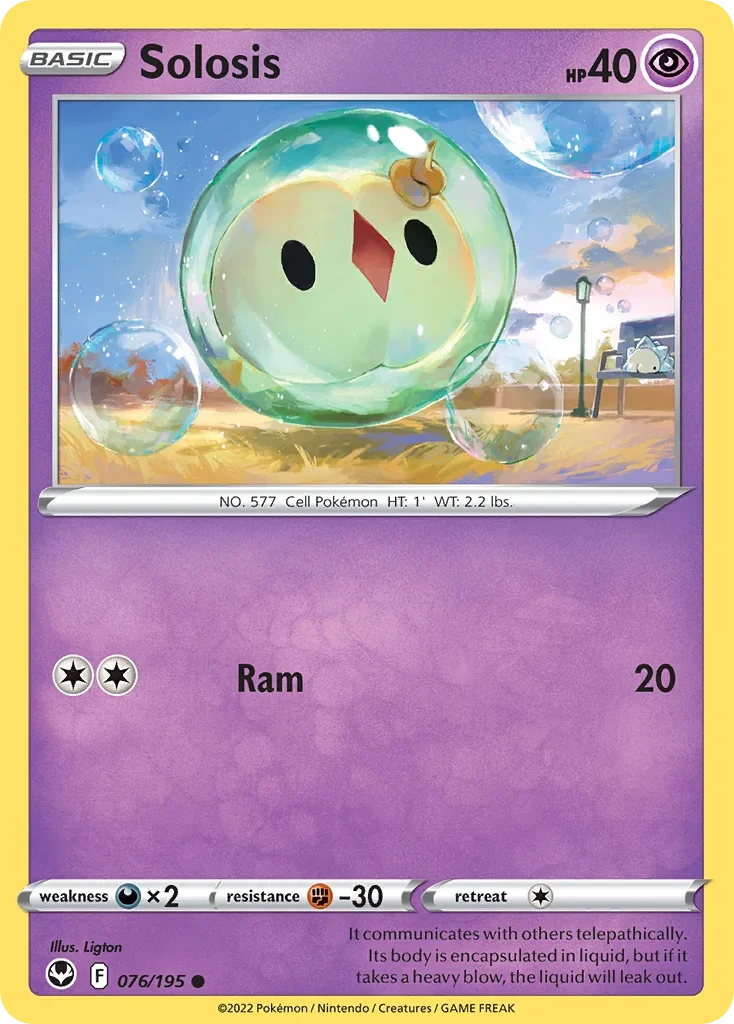 076/195 from Silver Tempest Common Pokemon Card