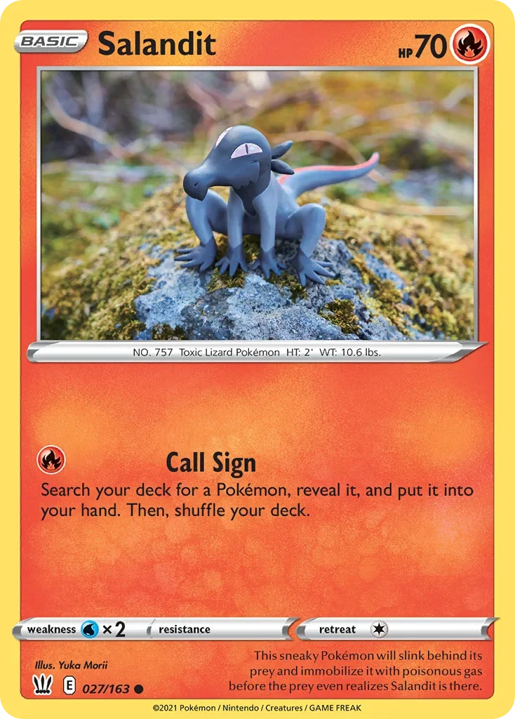 027/163 from Battle Styles Common Pokemon Card