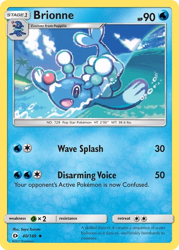 40/149 from Sun & Moon Base Uncommon Pokemon Card