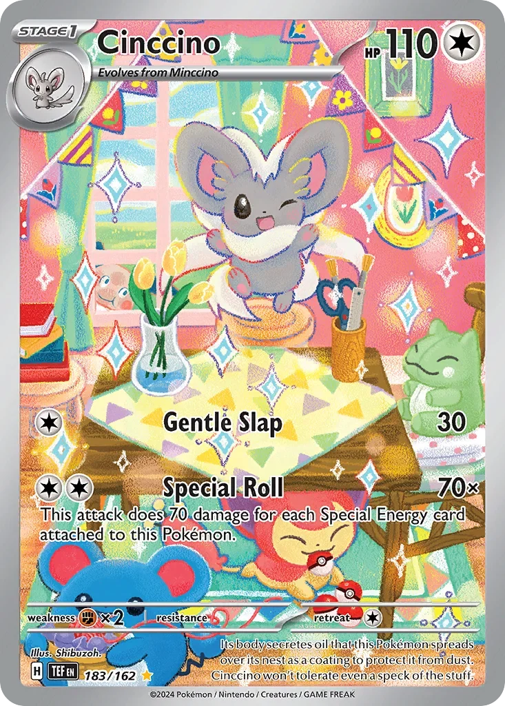 183/162 from Temporal Forces Illustration Rare Pokemon Card