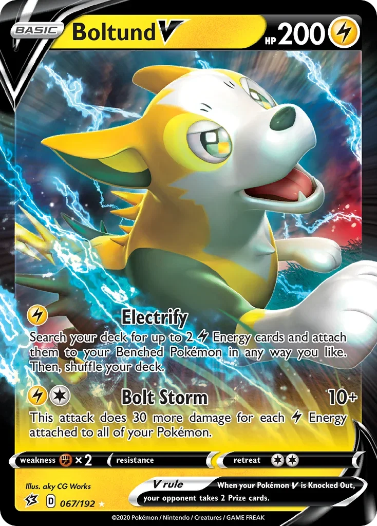 067/192 from Rebel Clash Ultra Rare Pokemon Card
