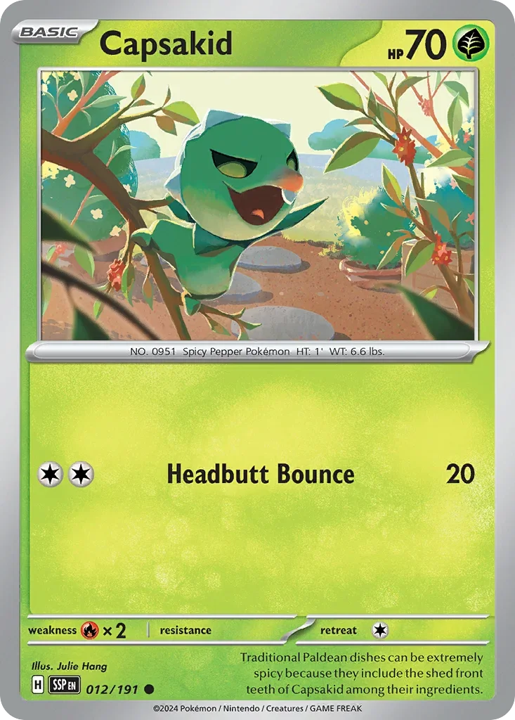 012/191 from Surging Sparks Card List Common Pokemon Card