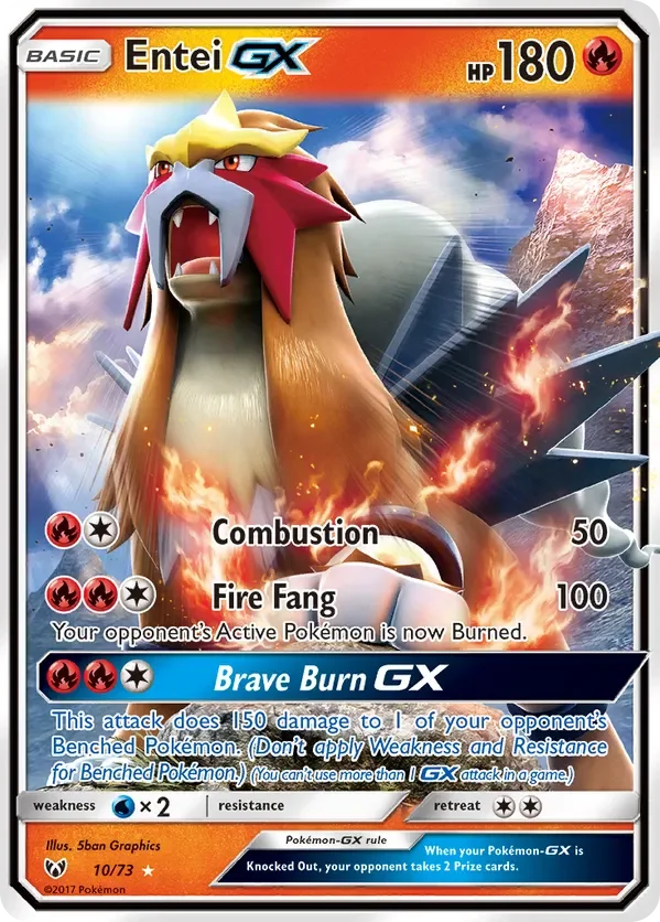 10/73 from Shining Legends Ultra Rare Pokemon Card