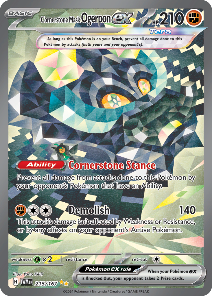 215/167 from Twilight Masquerade Special Illustration Rare Pokemon Card