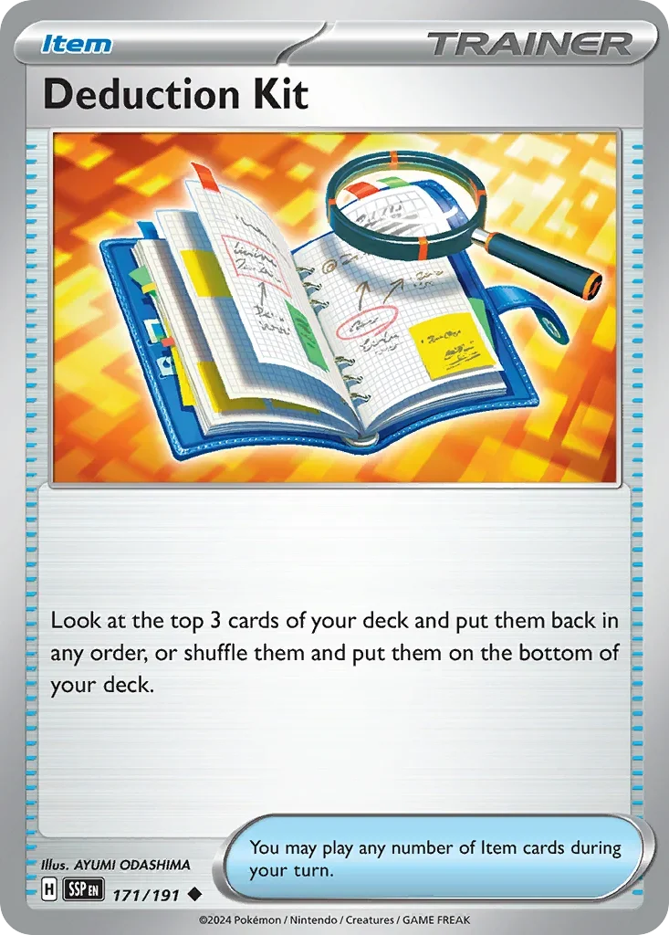 171/191 from Surging Sparks Card List Uncommon Pokemon Card